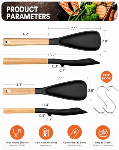 Badiano Multifunction Cooking Spoon for Nonstick