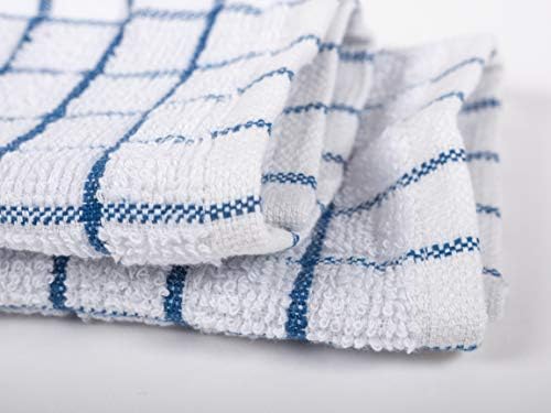 KAF Home Pantry 100% Cotton Checkered Grid Dish Cloths | Set of 6, 12