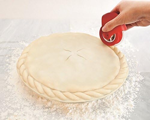 Pastry Wheel Decorator and Cutter Beautiful Pie Crust Pizza Pastry