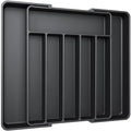 Aujen Adjustable Silverware Drawer Organizer