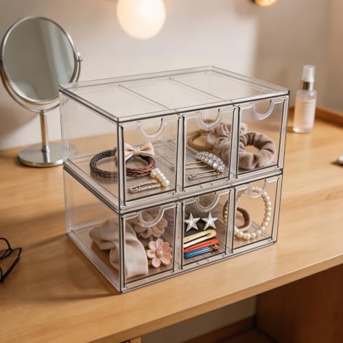 Prsildan Tea Bag Organizer K Cup Holder Drawer Coffee Pods Storage