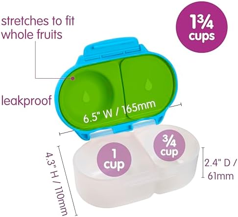 b.box Lunch Box 3-pack with 2 Bento Box Sizes