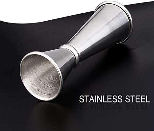 3PCS Double Jigger & Cocktail Jiggers Stainless Steel 1 OZ X 2 OZ