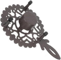 Iron Teapot Warmer for Tealight Candle Heating with Hollow Design