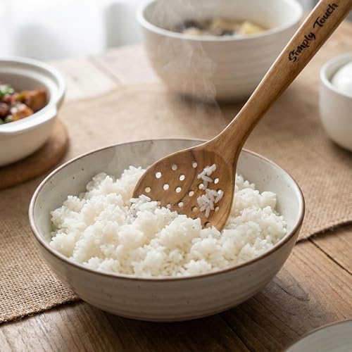 Simply Touch 9-Piece Natural Wood Kitchen Utensil Set