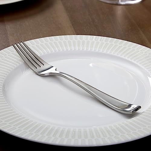 Oneida Moda Satin 75-Piece 18/10 Silverware Set for 12, Flatware