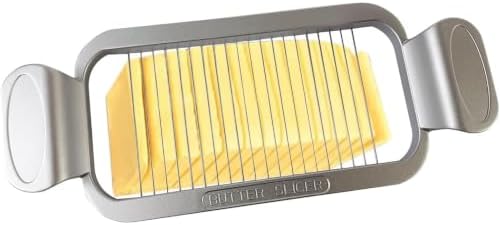 Large Butter Cutter Banana Slicer, Heavy Duty Aluminum & Stainless