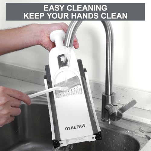 Safe Mandoline Slicer for Kitchen, Potato Slicer
