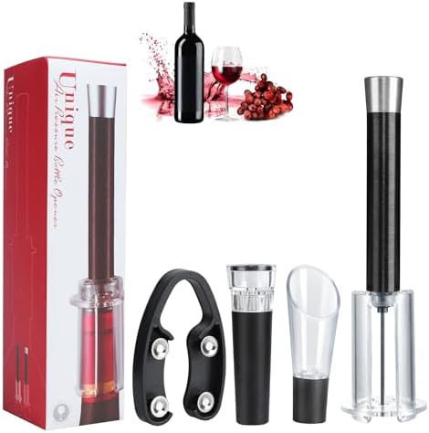 Wino on the Go Wine Opening Set, Air Pump Wine Bottle Opener Set, The