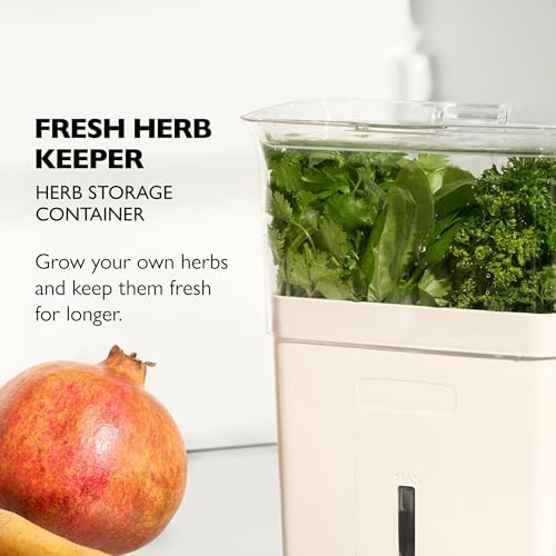 Cole & Mason Fresh Herb Keeper, Acrylic Refrigerator Container