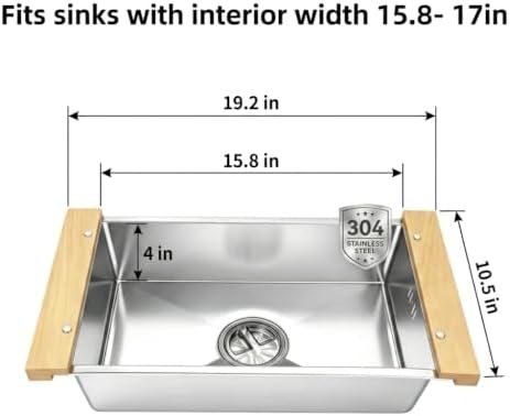 Over-the-Sink Colander and Dish Basin Combo