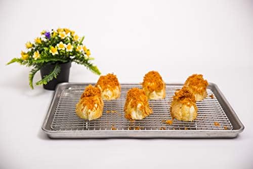 304 Stainless Steel Cooling Rack, 11.75"X16.5"X0.7"