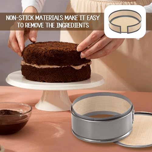 Silicone Springform Pan Protector Set, 4 Sets