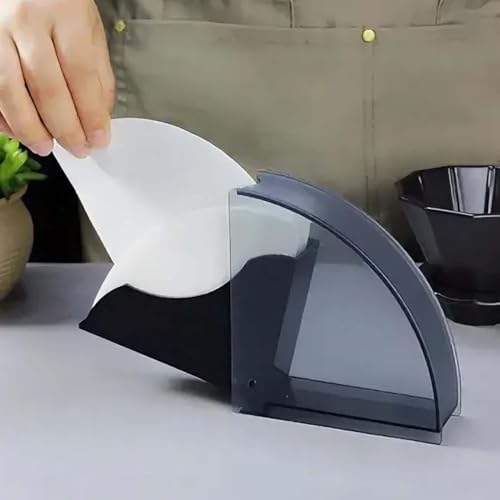 Coffee Filter Paper Holder Compact Cover Paper Dispenser Holder