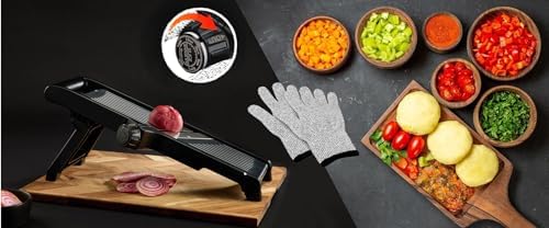 Adjustable Stainless Steel Mandoline Slicer