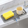 JACZZO Silicone Sponge Holder, 10x4 In, Grey