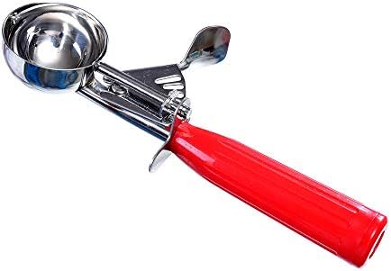 Cookie Scoop Set of 3 With Plastic Handle, Ice Cream Scoop with