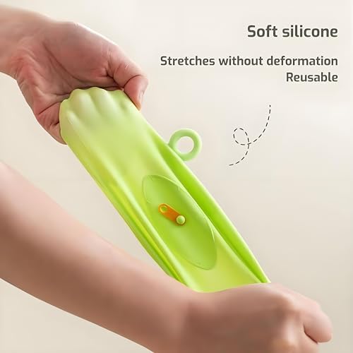 Stretchy Silicone Container Lids, 6-Piece