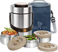 Pawovdeq 67 oz Stainless Steel Food Thermo, Silver
