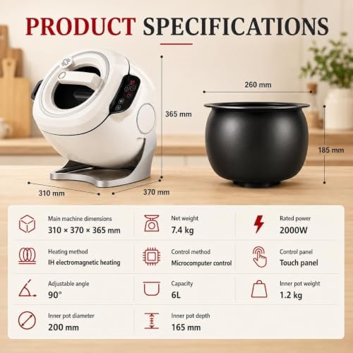 Automatic Stir-Fry Machine, Commercial Food Processor