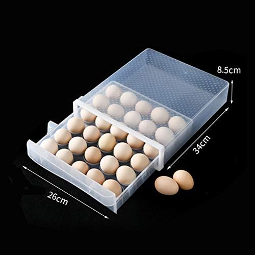 Egg Storage Container | Refrigerator Egg Holder With Lid