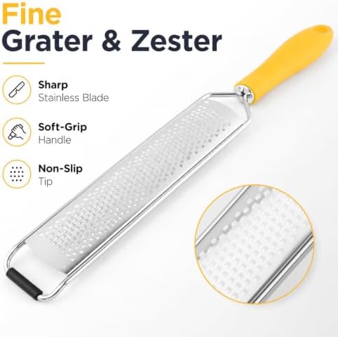 Lemon Zester, Small Zester Cheese Vegetable Grater