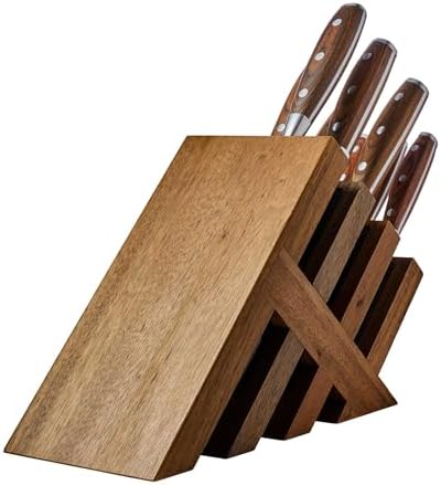 Messermeister Avanta Forged 10-Piece Knife Block Set, Pakkawood