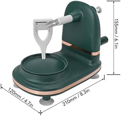 Hand Cranked Apples Peeler, Fruit Peeler with Cutter Apples Corer