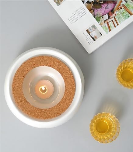 Bamboo's Grocery LoKii Ceramic Teapot Warmer with Cork Cushion, Teapot