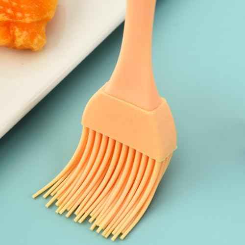 Silicone Oil Brush 4PCS Household Pouring Pastry Brush with Removable
