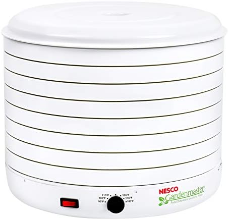 Nesco FD-1018A Dehydrator and NESCO LM-2-6 Mesh Screens, 2 Pack