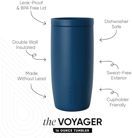 Simple Modern Halloween Travel Coffee Mug 360° Lid | 16oz | Pumpkins