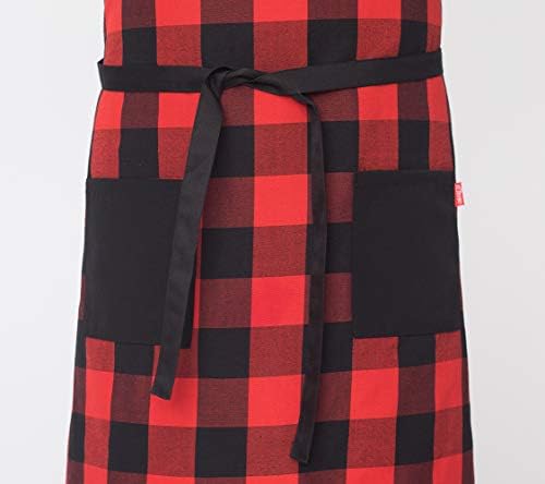 Cooking Aprons for Women Men - Cute Chef Kitchen Baking BBQ Apron