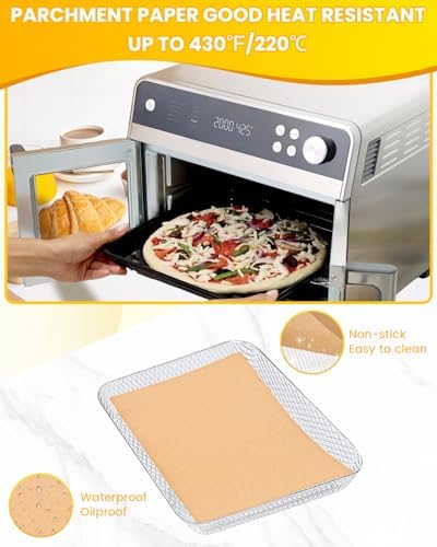 134PCS Air Fryer Liners Compatible with Ninja French Door Premier