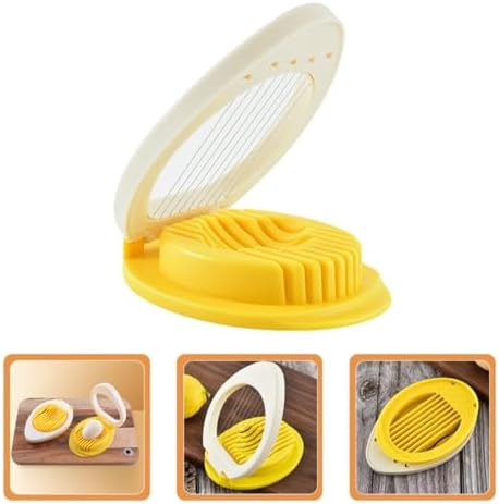 Multifunctional Egg Slicer Cutter, Plastic Kitchen Tool for Soft Foods