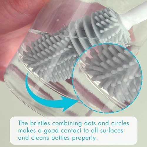 Straw Cleaner Brush Fit for Owala FreeSip 24oz/32oz/40oz, Silicone