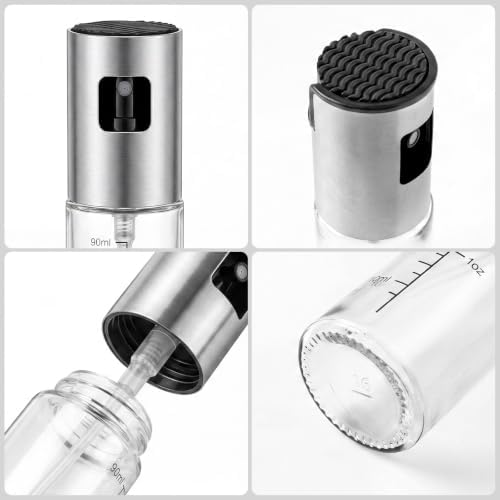 4 Pack 100ml Glass Olive Oil Sprayers