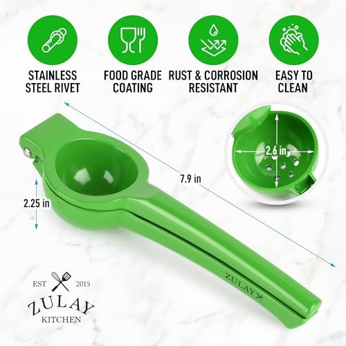 Zulay Kitchen Metal Lime Squeezer