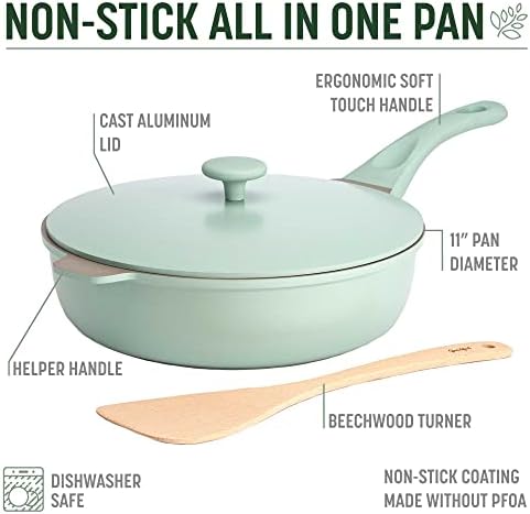 Goodful All-in-One Pan, Multilayer Nonstick Cookware Set