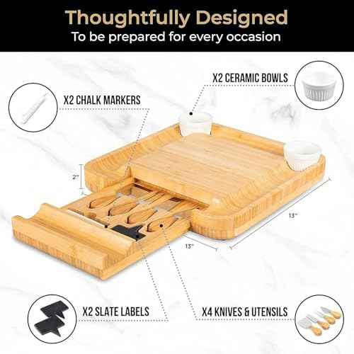 Charcuterie Board Cheese Board Set