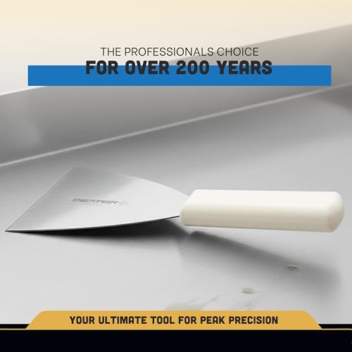 Dexter-Russell Basics 4” Stiff Scraper – P94850, Heavy-Duty Stainless