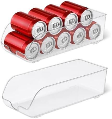 Amazon Basics Food and Drink Can Organizer for Fridge or Pantry
