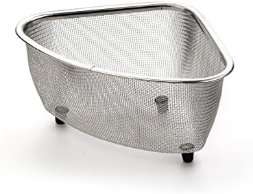 RSVP International Endurance In-Sink Mesh Colander Strainer Basket