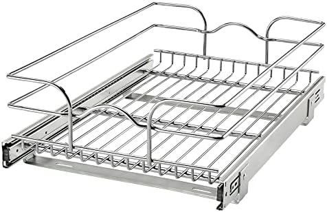 Rev-A-Shelf Pullout Drawer Organizer for Kitchen Cabinets, 15" x 22"