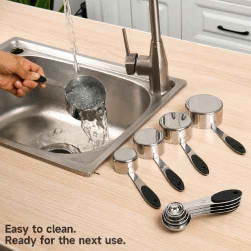 10-Piece Magnetic Measuring Cups and Spoons Set