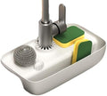 Silicone Sink For Splash Guard Drain Rack Mat, Foldable Sponge Holder