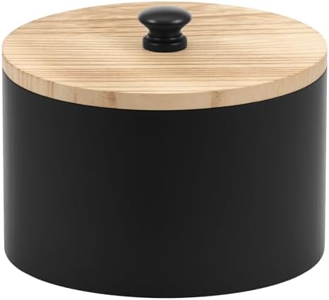 Wooden Coffee Filter Holder with Lid - Farmhouse Storage Container