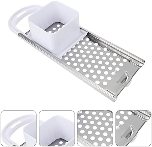 2pcs Stainless Steel Dough Scrapers for Noodle and Dough Ball Making