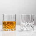 SIYOUKI Crystal Whiskey Glasses Set 11 oz, Old Fashioned Rocks Barware