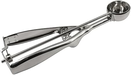 R&M Stainless Steel Cookie Dough Scoop 1.25" Diameter – Mini Portion